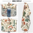 thumbnail image 7 of Mushroom Leaves Salon Cape, Hair Cutting Cape with Snaps, Professional Large Barber Stylist Hairdresser Cape, Waterproof Machine Washable, 65" x 55”, 7 of 7