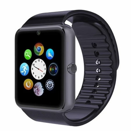 VicTsing Wearable Smart Watch Clock Sync Notifier Support Sim Card Bluetooth Connectivity Android Phone Alloy Smartwatch (Best Notifier App For Android)
