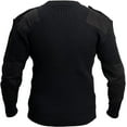 thumbnail image 2 of Flanders Fields British Commando Sweater - Pure Merino Wool Sweaters Woolly Pully Crew Neck, 2 of 6