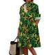 thumbnail image 1 of Vestido camisero Medlor 2025 de verano de manga larga con estampado floral para mujer, 1 of 6