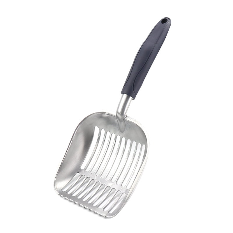AkoaDa Cat Litter Box Scoop Scooper Kitty Sifter Deep Metal Shovel