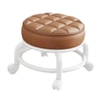 thumbnail image 1 of Paburas de rodillos giratorios de 360 ​​ degree Reladores giratorios universales de bajo ruido fácil para mover el asiento del heces de cambio de calzado café, 1 of 8