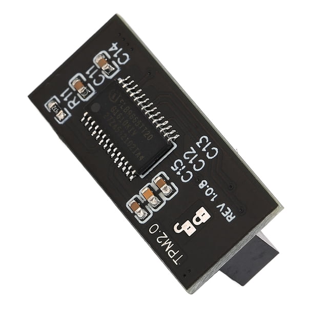 Module TPM 2.0, Module de Sécurité de Chiffrement TPM 2.0 Durable Processeur de Chiffrement Indépendant Interface LPC Robuste pour SPI 20 Broches TPM2.0 pour Ordinateur