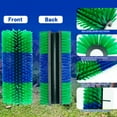 thumbnail image 2 of Cattle body brush, horse body body cleaning brush, cattle body massage cleaning brush, dedicated to ranches, suitable for cattle and horse body massage brushes（Green）, 2 of 8