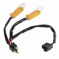 thumbnail image 4 of 2 resistencias de carga para decodificador LED, arnés de cableado sin errores para luces intermitentes de faros de coche H4, 4 of 14