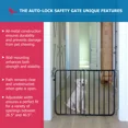 thumbnail image 3 of Cardinal Gates Autolock Child and Pet Safety GatesGate - Black, 3 of 3