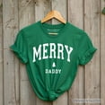 thumbnail image 7 of Merry Daddy Retro Christmas T-Shirt, Matching Family Holiday Tee, 7 of 7