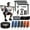 Q28, variant on Pilates Bar Kit with Resistance Bands, WeluvFit Exercise Fitness Equipment for Women & Men, Home Gym Workouts Stainless Steel Stick Squat Yoga Pilates Flexbands Kit for Full Body Shaping