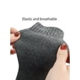 thumbnail image 6 of Spencer 3 Pairs Wool Hiking Socks Thermal Warm Crew Winter Boot Sock Outdoor Sports Socks For Men & Women, Light Gray, 6 of 8