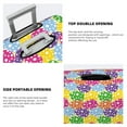 thumbnail image 3 of Honeii Bright and colorful easter eggs Elastic Luggage Cover, featuring double-sided printing, is the ideal companion for travel, business trips, and daily use(not included suitcase )-Small, 3 of 7