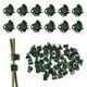 thumbnail image 1 of Uxcell 50-Pack Clips para Orquídeas de Plástico Clips para Plantas de Jardín Soporte de Clips para Orquídeas [Verde Oscuro], 1 of 1