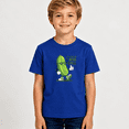 thumbnail image 2 of Boys Graphic T Shirt Big Dill Pickle Short Sleeve Kids Tees Funny Food Pun 100% Cotton Soft Child Tops 4-13Y, 2 of 5