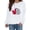 White, variant on Durtebeua Women Oversized Crew Neck Sweatshirt Long Sleeve Shirts Crew Neck Sweatshirts Pullover Tops