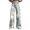 Mint Green, variant on YUANGUANST Womens Dress Pants Women's Easter Bunny Egg Print Plus Size Wide Leg Pants Business Work Casual Pants