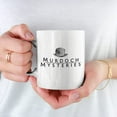 thumbnail image 3 of Murdoch Mysteries Logo Mug Gift, White Funny Sarcasm Coffee Cup Novelty, 3 of 5