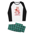 thumbnail image 3 of Nituyy Family Matching Christmas Pajamas Set Cotton Xmas Deer Holiday Pajamas Sleepwear Dad Mom Kids PJs, 3 of 9
