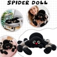 thumbnail image 2 of Spider Bedtime Stuffed Animals Toys for Kids Cute Soft Plushies Fluffy Lifelike Animal Doll Plushie Toys Comfort Birthday Easter Day Gifts Friends, 2 of 6