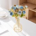thumbnail image 3 of Sunjoy Tech Artificial Rose Flower 10 Heads Eucalyptus Leaves with Stem DIY Dining Table Decor Fake Flower Bouquet Living Room Supplies, 3 of 8