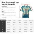 thumbnail image 4 of Fotbe Sunshine Cute Winged Cat Hawaiian Shirt for Men Unisex Summer Beach Casual Short Sleeve Cotton Linen Button Down Shirts-3X-Large, 4 of 5