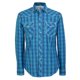 thumbnail image 1 of Camisa Vaquera Wrangler Hombre Manga Larga 299B verde G, 1 of 5