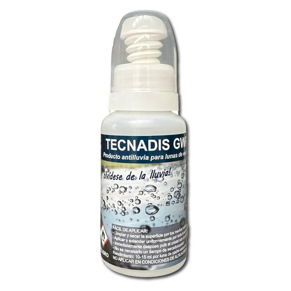Tecnadis GWR Anti-rain Product for Vehicle Glasses 50ml