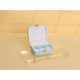 thumbnail image 6 of Unique Bargains Travel Jewelry Box Small Portable PU Leather Jewelry Organizer Case Light Blue, 6 of 7