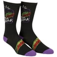 thumbnail image 2 of Mountain Dew Pitch Black Logo Crew Socks, 2 of 5