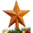 thumbnail image 1 of Decoración para árbol de Navidad Christmas Concepts con forma de estrella con purpurina, 20 cm, 1 of 7
