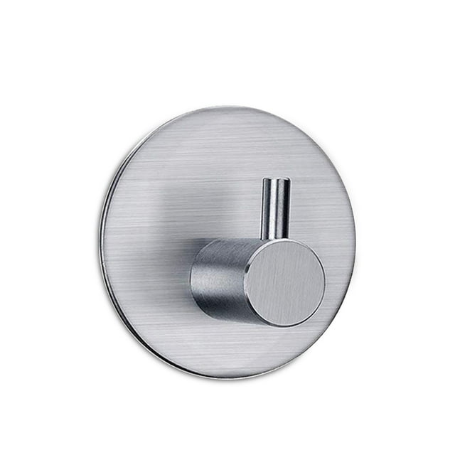 Robe de acero inoxidable gancho de baño dormitorio sombrero de pared percha ahorro de ducha organizador hogar ganchos interior dorm piense, tipo 3 Scienceny HA010059-05B