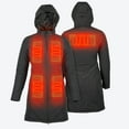 thumbnail image 2 of Meridian Heated Jacket Women's - Black, 2 of 5