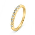 thumbnail image 2 of 1/5 Carat TW Women's Diamond Ring Wedding Band in 10k Yellow Gold (G-H, I1), 2 of 3
