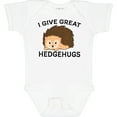 thumbnail image 3 of Inktastic I give great hedgehugs with Cute Hedgehog Boys or Girls Baby Bodysuit, 3 of 5