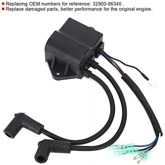Replacement For Suzuki 25HP 30HP 2-Stroke Outboard CDI Ignition Unit 32900-96340