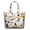Funny, variant on Cute Baby Elephant Travel Duffel with Rainbow Floral Tribal Design, Artistic Boho Weekender Bag for Women, Lightweight Tote for Camping and Gym