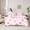 White Pink 02, variant on Homewish Kids Strawberry Fruit Twin Bedding Sets 7-Piece, Pink Blossoms Flower Bedding Comforter Set, Princess Cartoon Theme Reversible Sheet Sets, Lightweight Room Decor