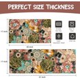 thumbnail image 3 of Boho Mandala Kitchen Rugs Set 2,Boho Floral Kitchen Rugs and Mats Non Skid Washable,Bohemian Kitchen Decor and Accessories,Farmhouse Kitchen Runner Rugs(17"x47"+17"x30"), 3 of 6