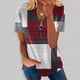 thumbnail image 2 of Blusa de manga corta con cuello en V, informal, cómoda y elegante para mujer OAVQHLG3B Store  lin121212, 2 of 5