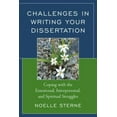thumbnail image 2 of Challenges in Writing Your Dissertation: Coping with the Emotional, Interpersonal, and Spiritual Struggles, 2 of 2
