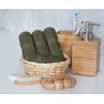 thumbnail image 2 of Utopia Towels 8 Piece Luxury Towel Set – Majestic Plush, Super Absorbent & Quicker-to-Dry, Thick 100% Ring Spun Cotton Towels for Bathroom, Spa & Hotel – 2 Bath, 2 Hand, 4 Washcloths, Dusty Olive, 2 of 9