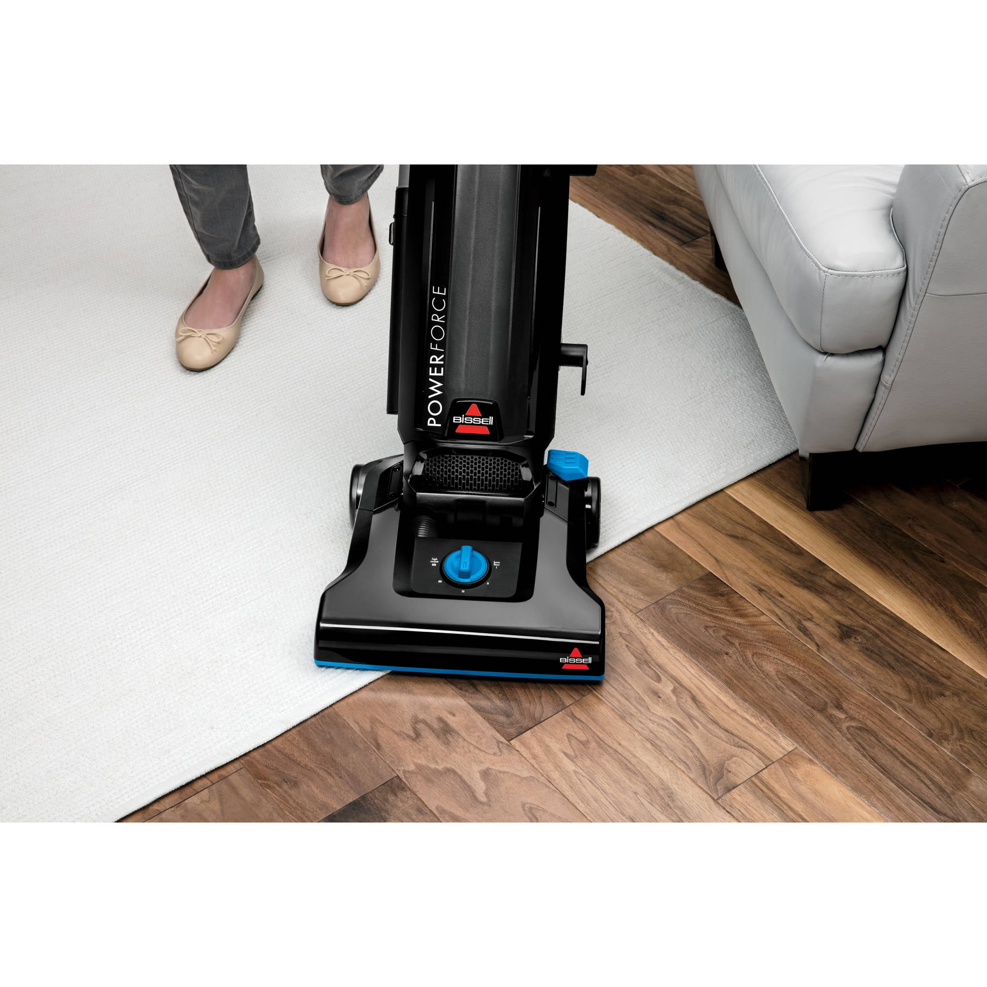 BISSELL PowerForce Bagged Upright Vacuum Cleaner, 1739 Strong, Powerful