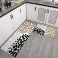 thumbnail image 3 of Colorful Dalia Flowers Kitchen Rugs and Mats Sets Of 2,Kitchen Decoration Rugs,Rubber Backing Non-Slip Floor Mat for Sink Washable Waterproof Laundry Room Runner Rugs, 3 of 7