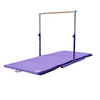 Junior PRO Gymnastics Kip Bar w/ Thick Folding Mat 8' / 10'