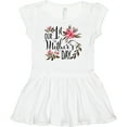 thumbnail image 3 of Inktastic Our First Mother's Day- Pink Flowers Girls Baby Dress, 3 of 5