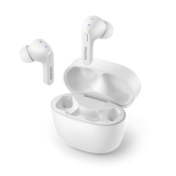 Audífonos inalámbricos Philips Audio T2206 resistencia al agua IPX4 estuche de carga ultracompacto