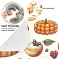 thumbnail image 2 of Bread Berry Pumpkin Dish Drying Mat 16x18 Absorbent Microfiber Draining Rack Pad for Kitchen Counter Sink, 2 of 8