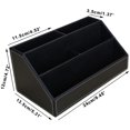 thumbnail image 3 of Organizador de escritorio multifuncional con 5 compartimentos (negro), 3 of 8