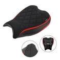 thumbnail image 4 of Front Rider Seat Driver Cushion Pu Grid Carbon For Streetfighter V2 2022-2023, 4 of 10