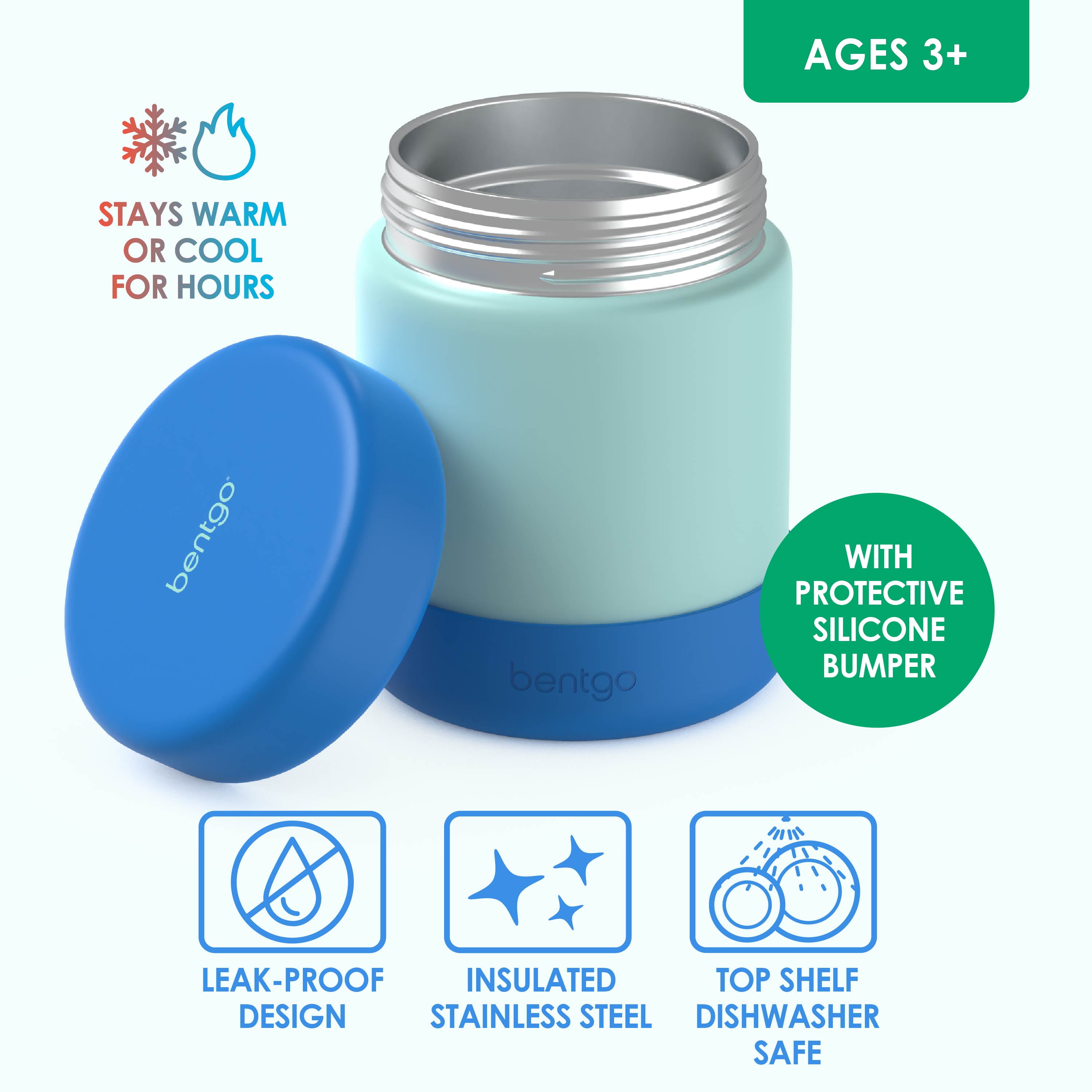 Bentgo Kids Stainless Steel Insulated Food Jar - Blue