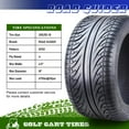 thumbnail image 3 of ROADGUIDER 205/50-10 Golf Cart ATV Tires 4 Ply 205/50x10 -Set 2 -14037, 3 of 8