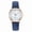 Blue -AK13, variant on Women Round Watches Quartz Watch Casual Lightweight Wrist Watches Easy Reader Watch with Leather Strap Brown